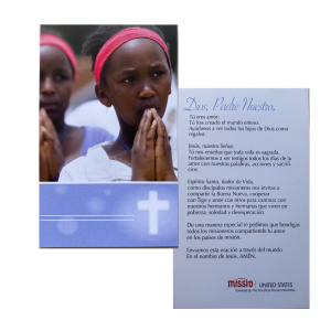 Missio Prayer Card - Spanish (Single Card)