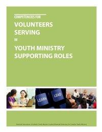 Volunteer Competencies (Competencies for Volunteers Serving in Youth Ministry Supporting Roles)